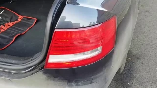 How to remove back rear light Audi A6 4F for a bulb change