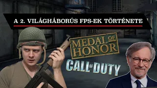 A 2. világháborús FPS-ek története - Medal Of Honor - Call of Duty Retro játék bemutató