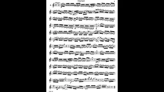 Etude No. 4 from 32 Etudes for the Clarinet by Cyrille Rose