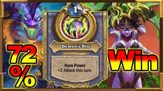 Odd Demon Hunter Has 72% Winrate To Legend? Wild's Most Despicable Deck To Avoid | Hearthstone