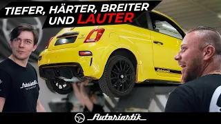 Akrapovic für die Hummel 🐝 Fiat Abarth jetzt wirds laut 🙉