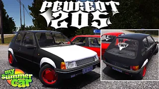 PEUGEOT 205 - Отличный СЕМЕЙНЫЙ ВАРИАНТ для ДИКОГО КАНЖО | PANIER 250 My Summer Car