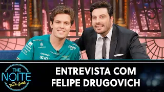 Entrevista com Felipe Drugovich, campeão da Fórmula 2 | The Noite (03/04/23)