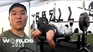 Upper Body Day “Vlog Style” | ROAD TO WORLDS | EP. 12