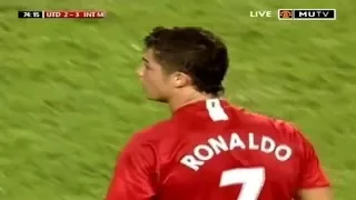 Cristiano Ronaldo Vs Inter Milan 07-08 By Hristow (music version)