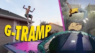 G-TRAMP : THE NEW BUZZ ! (GARDEN TRAMPOLINE)