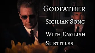 Godfather 3 Sicilian Song New English translated lyrics