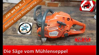 Die Werkstatt sagte "Kolbenfresser" - Hubis kaputte Husqvarna 545 | Kolbenwechsel | Teil 1/2