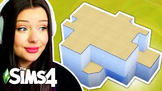 Lilsimsie's New Shell Challenge is.... Something // The Sims 4 Build Challenge