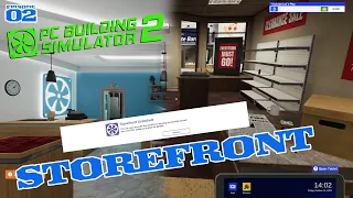 Storefront  pc building simulator 2  Ep 2  Let`s Play
