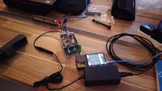 Test of my custom DCC++Ex throttle