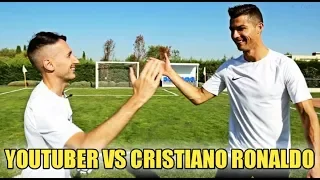 5 YOUTUBER Che Hanno GIOCATO A CALCIO Con Cristiano RONALDO | CROSSBAR CHALLENGE