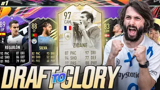 97 PRIME ICON MOMENTS ZIDANE U ŠOKANTNOM DRAFTU! Draft To Glory #1 FIFA 21