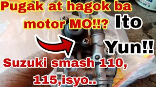 Suzuki smash 110 kadalasan problema NG hagok, pugak at wala power, paanu ayusin at anung dhilan..