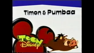 Toon Disney Bumpers - Weekenders on Super Stacked Weekends, Timon & Pumbaa Coming Up Next