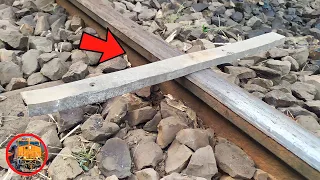 Steel angle Vs. Train Experiment OMG 😳 || Train Experiments @TrainExperiments