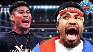 Manny Pacquiao and Mark Magsayo's Top Identical Moves