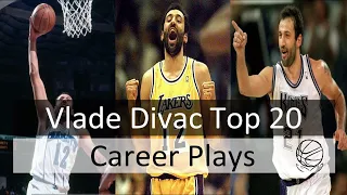 Vlade Divac Top 20 Career Plays