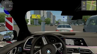 City Car Driving - BMW X6 M50D | Fast Driving