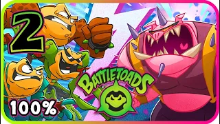 Battletoads 100% Walkthrough Part 2 (XBOX One, PC)