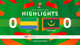 Gabon 🆚 Mauritania | Highlights - #TotalEnergiesAFCONQ2023 - MD2 Group I