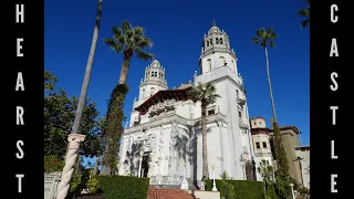 Tour inside Hearst Castle - The estate of William Randolph Hearst in San Simeon California