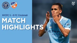 Highlights | NYCFC 5-0 FC Cincinnati | April 24, 2021