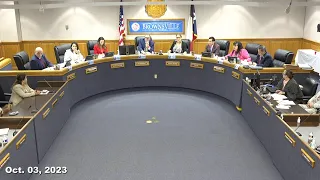 Brownsville ISD:  Regular Board Meeting - October 03, 2023