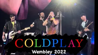 COLDPLAY LIVE at WEMBLEY STADIUM LONDON 2022 Opening Night Friday 12/08/22 ft Craig David and H.E.R.