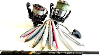 How to choose your BEST rod and reel for surf fishing with Lucky Craft Flash Minnow 110