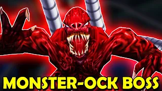 Monster-Ock Boss Battle - SpiderMan vs Carnage Symbiote Dr Octopus Ending - Losing Cutscene