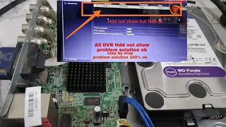 How to solve Hikvision dvr hdd not detect || how to solve Hdd not show in dvr