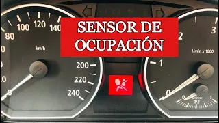 SOLUCIÓN LUZ DE AIRBAG EN BMW SERIE 1, esterilla o sensor de ocupación