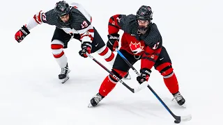 Highlights from Canada East vs. Canada West at the 2023 World Junior A Hockey Challenge