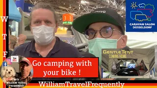 Can I go camping with my bike ? Bike tents and roof tents of Gentle Tent [Tents made in Austria]