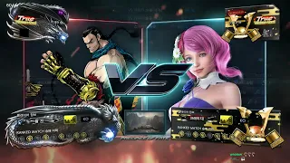 PTJ (feng) VS eyemusician (alisa) - Tekken 7 Season 4