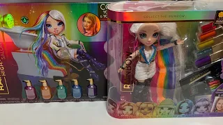 Rainbow High salon and hair studio unboxing