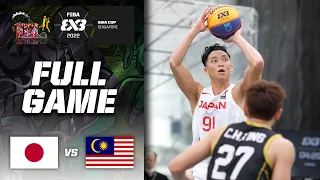 Japan v Malaysia | Men | Full Game | FIBA 3x3 Asia Cup 2022