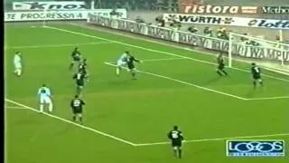 Serie A 1997-1998, day 20 Lazio - Empoli 3-1 (Nedved, Cappellini, Negro, Gottardi)