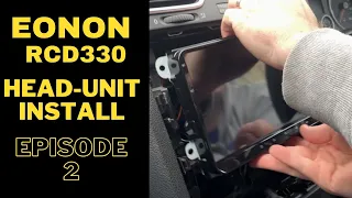 VW new Head-unit Install - Eonon Q53Pro 9 - RCD330 - How to guide - part 2