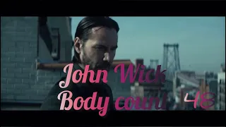 John Wick (2014) body count