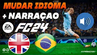 FIFA 24 - Como Mudar o Idioma + Narraçao Para Portugues