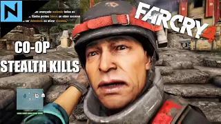 "Far cry 4" Pro Stealth Co-op Kills Gameplay