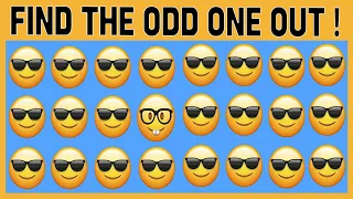 HOW GOOD ARE YOUR EYES #006 | - 98% FAILED l Paheliyan | Find The Odd Emoji l Emoji Quiz