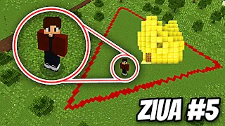 Minecraft, Dar Nu Am Voie Să Ies Din Triunghi ! - Ziua #5