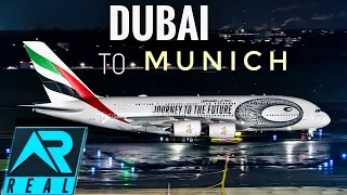 RFS - Real Flight Simulator - Dubai to Munich || Full Flight || Airbus A380 ||Emirates || FHD|