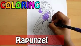 Coloring Rapunzel | Coloring Book