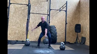 92 kg - 80kg - 68kg Kettlebell Swings