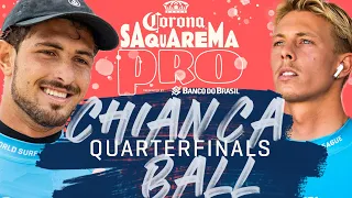 João Chianca vs Kalani Ball | Corona Saquarema Pro - Quarterfinals Heat Replay