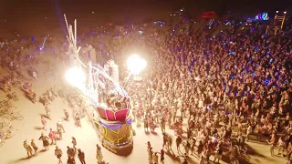 Burning Man 2017 from above - drone 4K